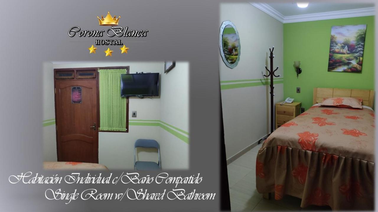 Hostal Corona Blanca Sucre Eksteriør billede