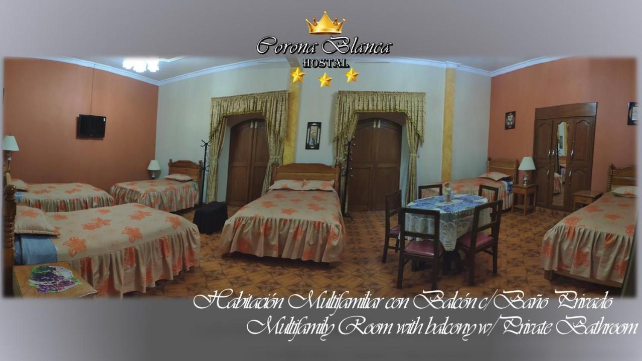 Hostal Corona Blanca Sucre Eksteriør billede