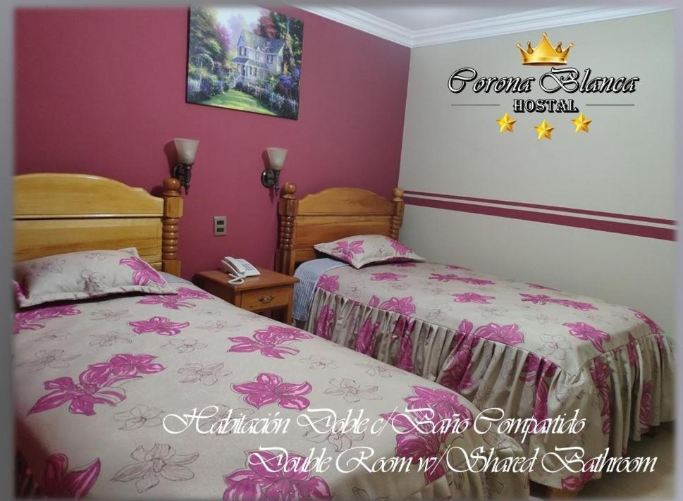 Hostal Corona Blanca Sucre Eksteriør billede