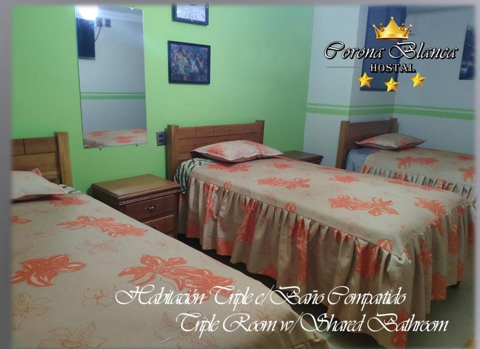 Hostal Corona Blanca Sucre Eksteriør billede