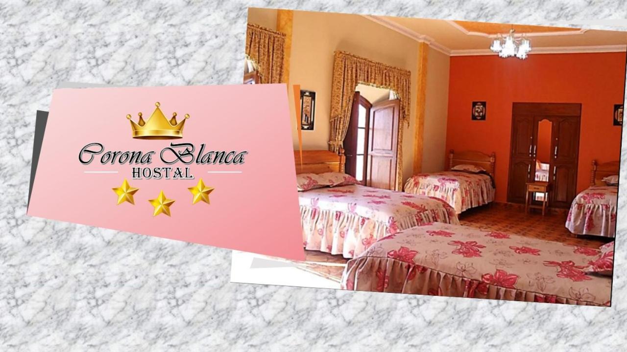 Hostal Corona Blanca Sucre Eksteriør billede