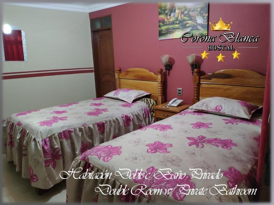 Hostal Corona Blanca Sucre Eksteriør billede