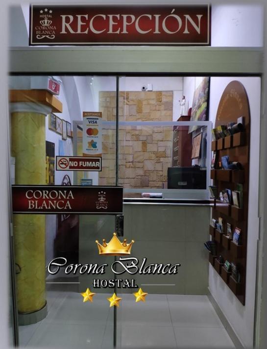 Hostal Corona Blanca Sucre Eksteriør billede