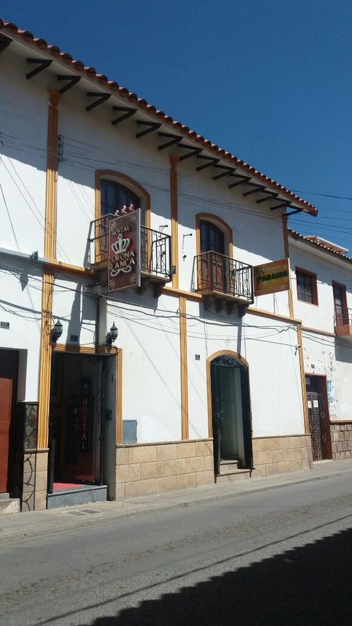 Hostal Corona Blanca Sucre Eksteriør billede